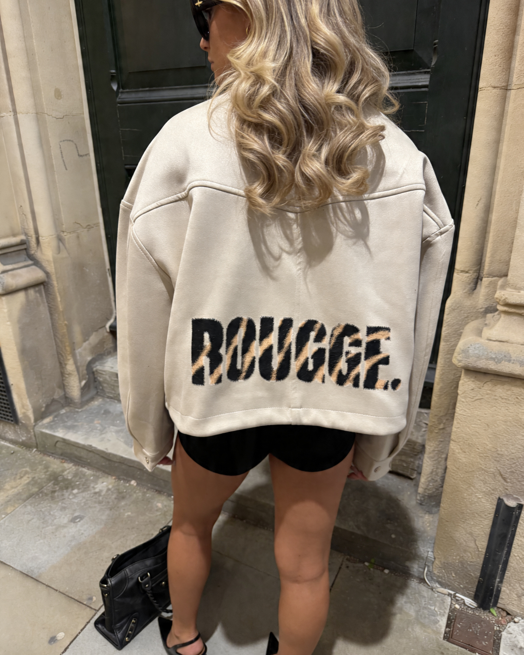 Suede Affair Jacket Beige image 3