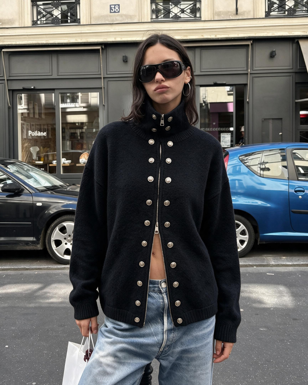 (new) MIDNIGHT OFFICER SWEATER