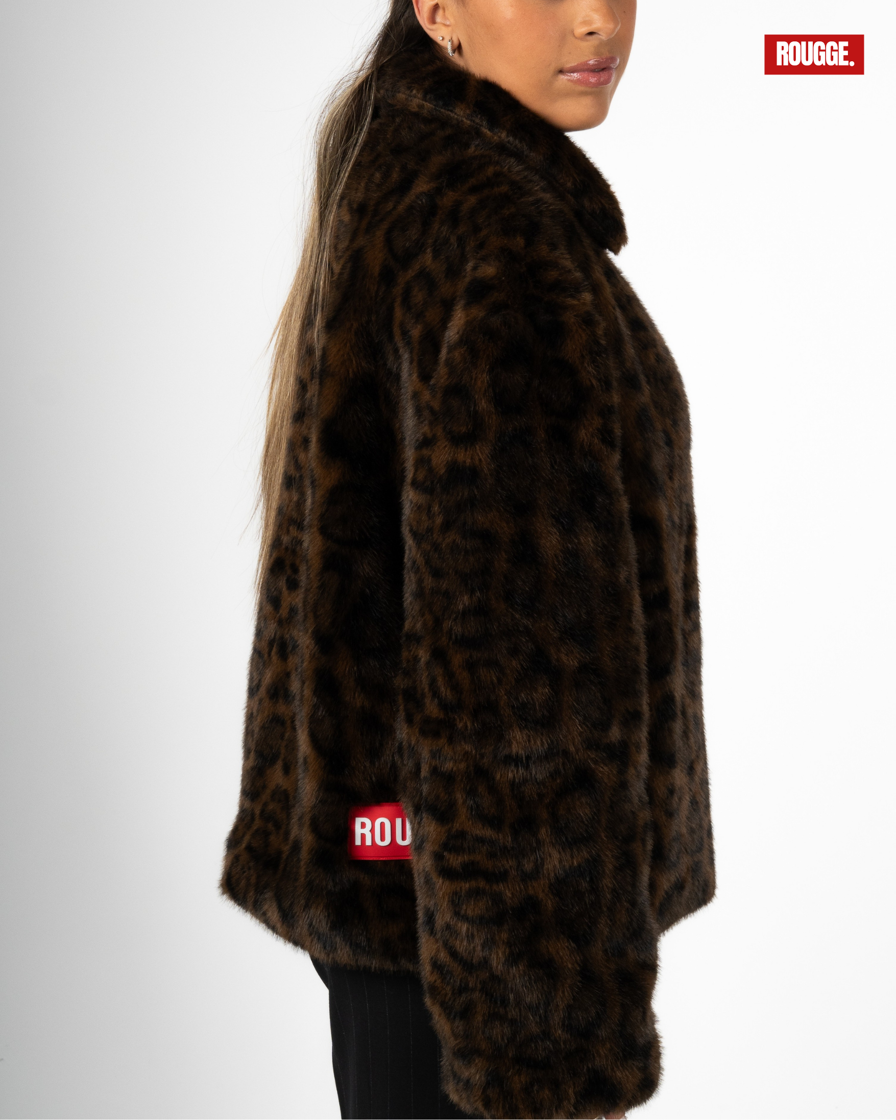 Feral Fur Jacket Brown image 6