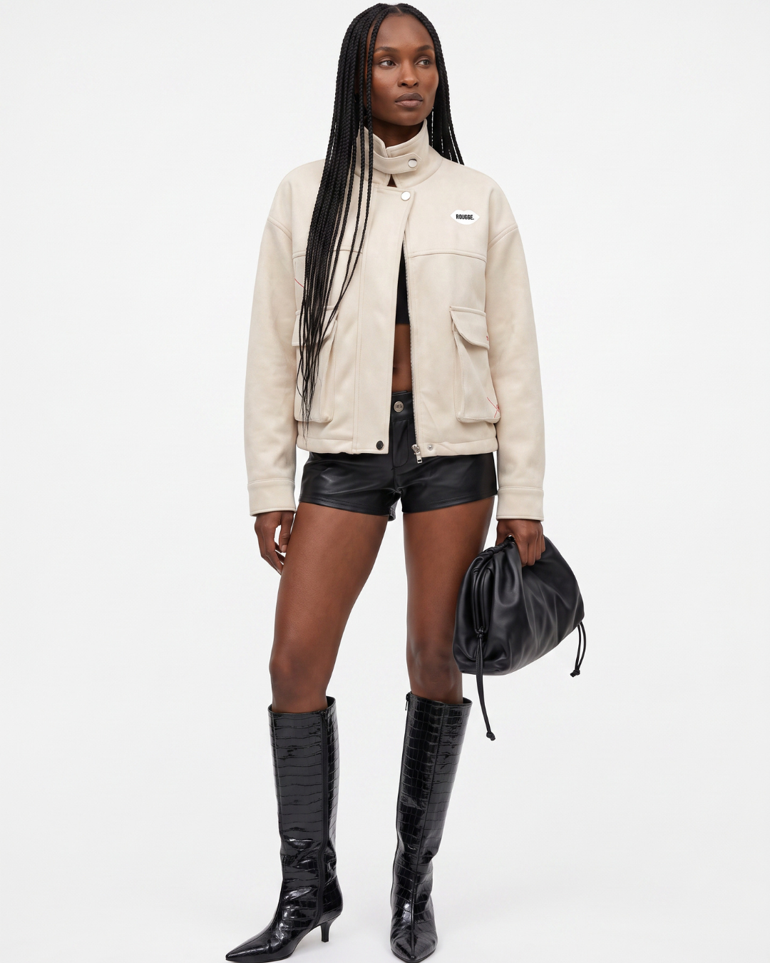 Suede Affair Jacket Beige