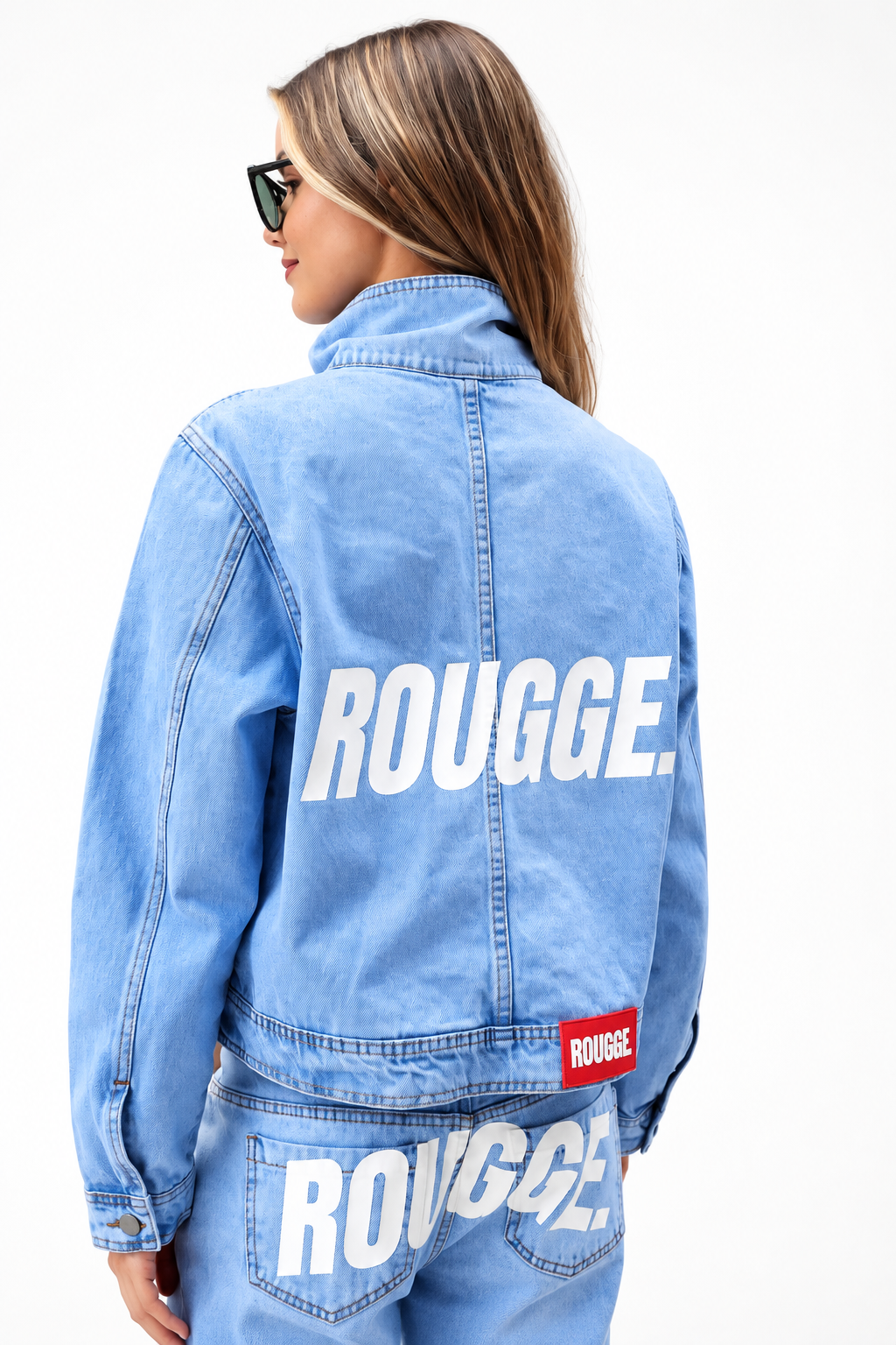 Conjunto Demin Blue(Pants+Jacket)