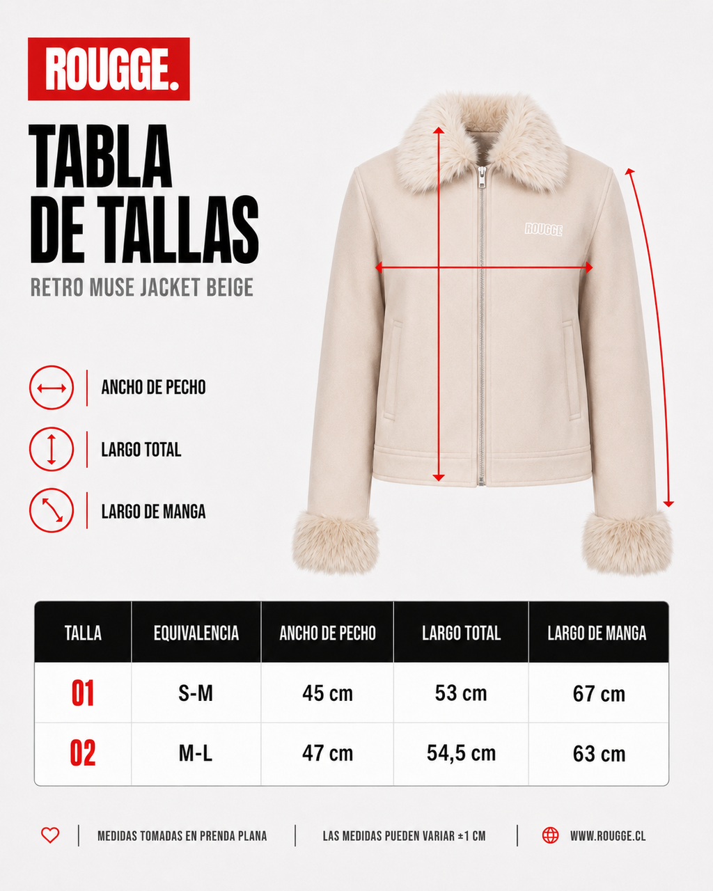 (new) RETRO MUSE JACKET BEIGE