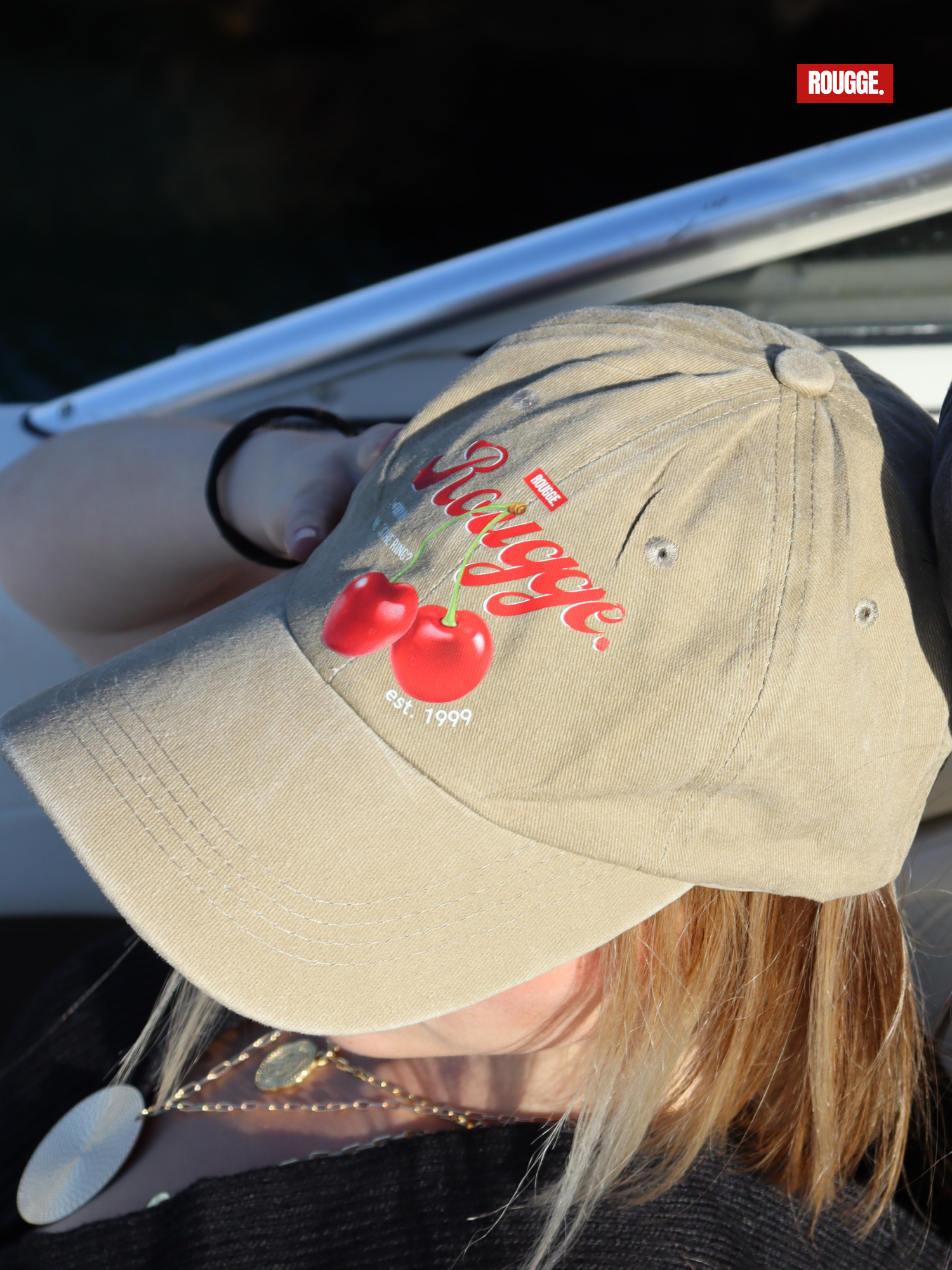 Cherry Sweet Cap Beige image 1