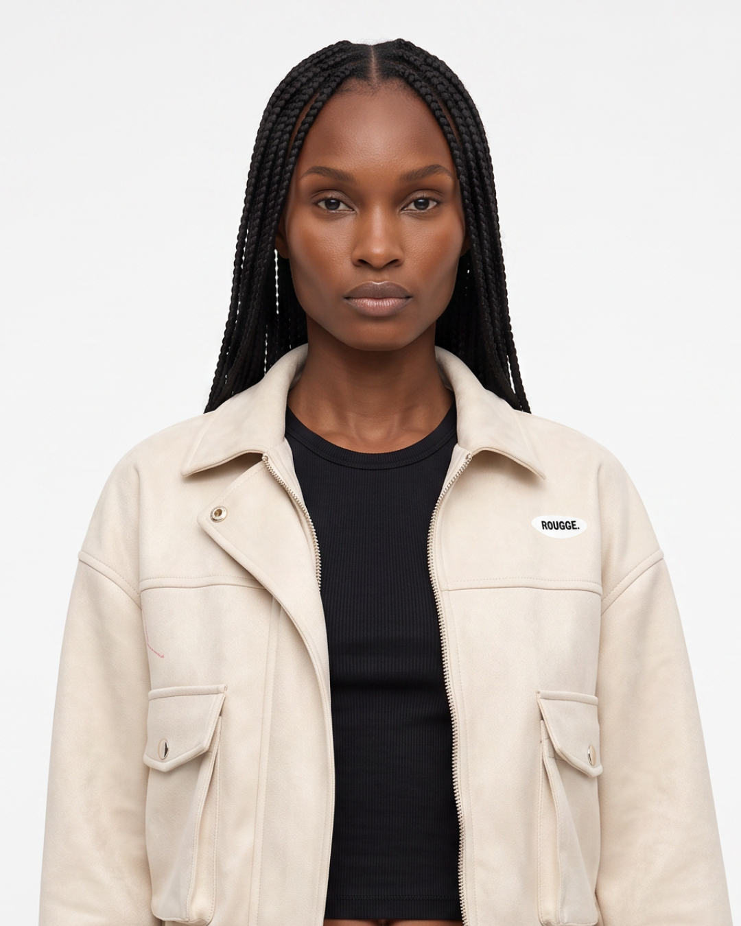 Suede Affair Jacket Beige