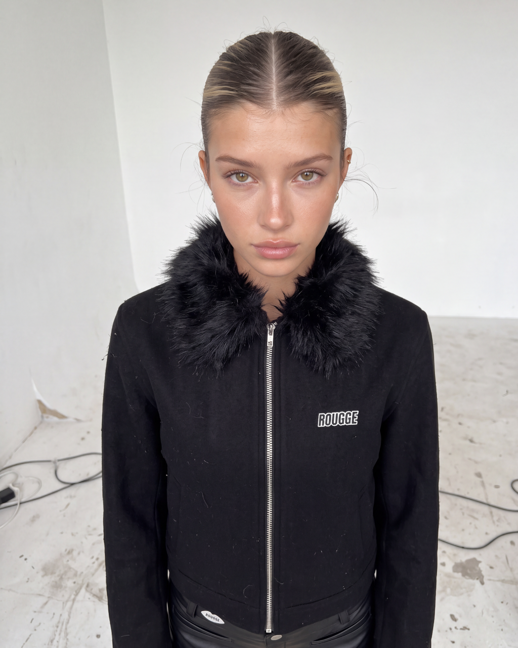 (new) RETRO MUSE JACKET NEGRA