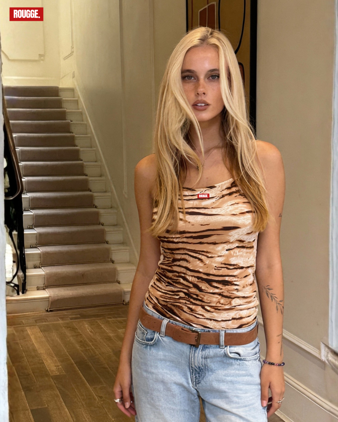 Tiger Flame Tank Top image 1