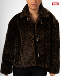 Feral Fur Jacket Brown image 7