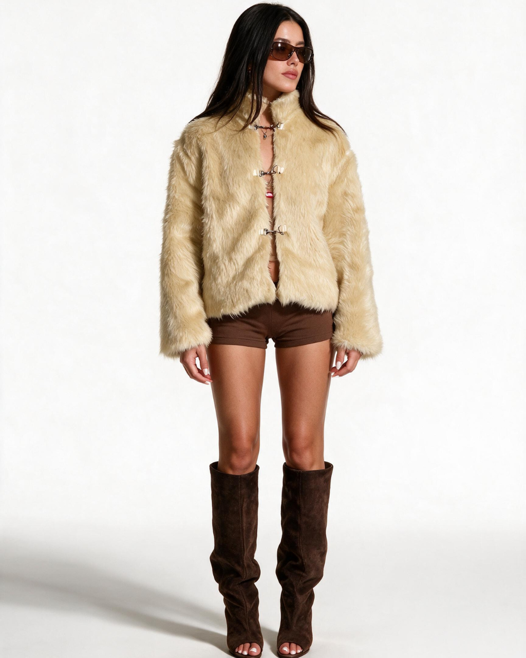 Fur Hook Beige