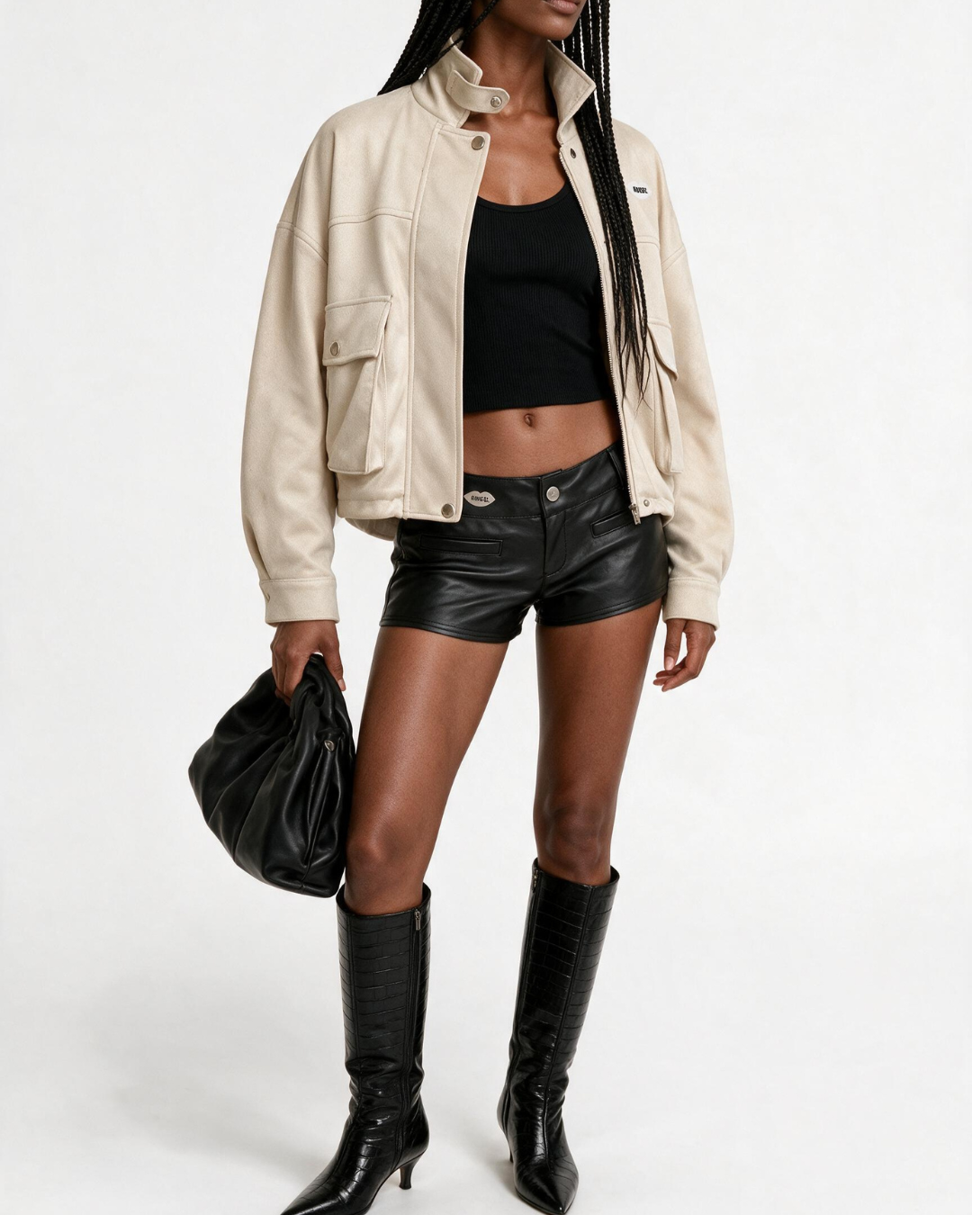 Suede Affair Jacket Beige