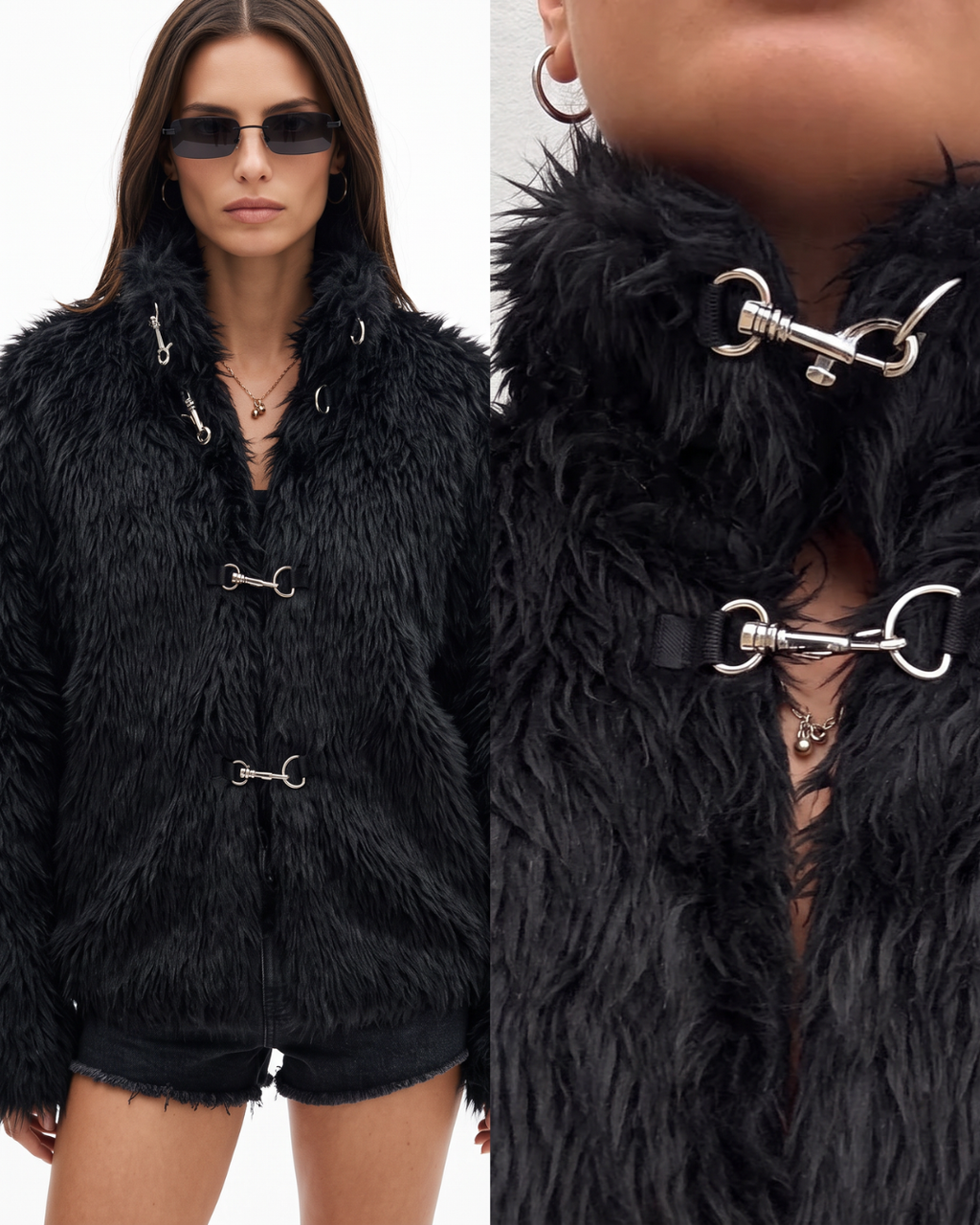 Fur Hook Black