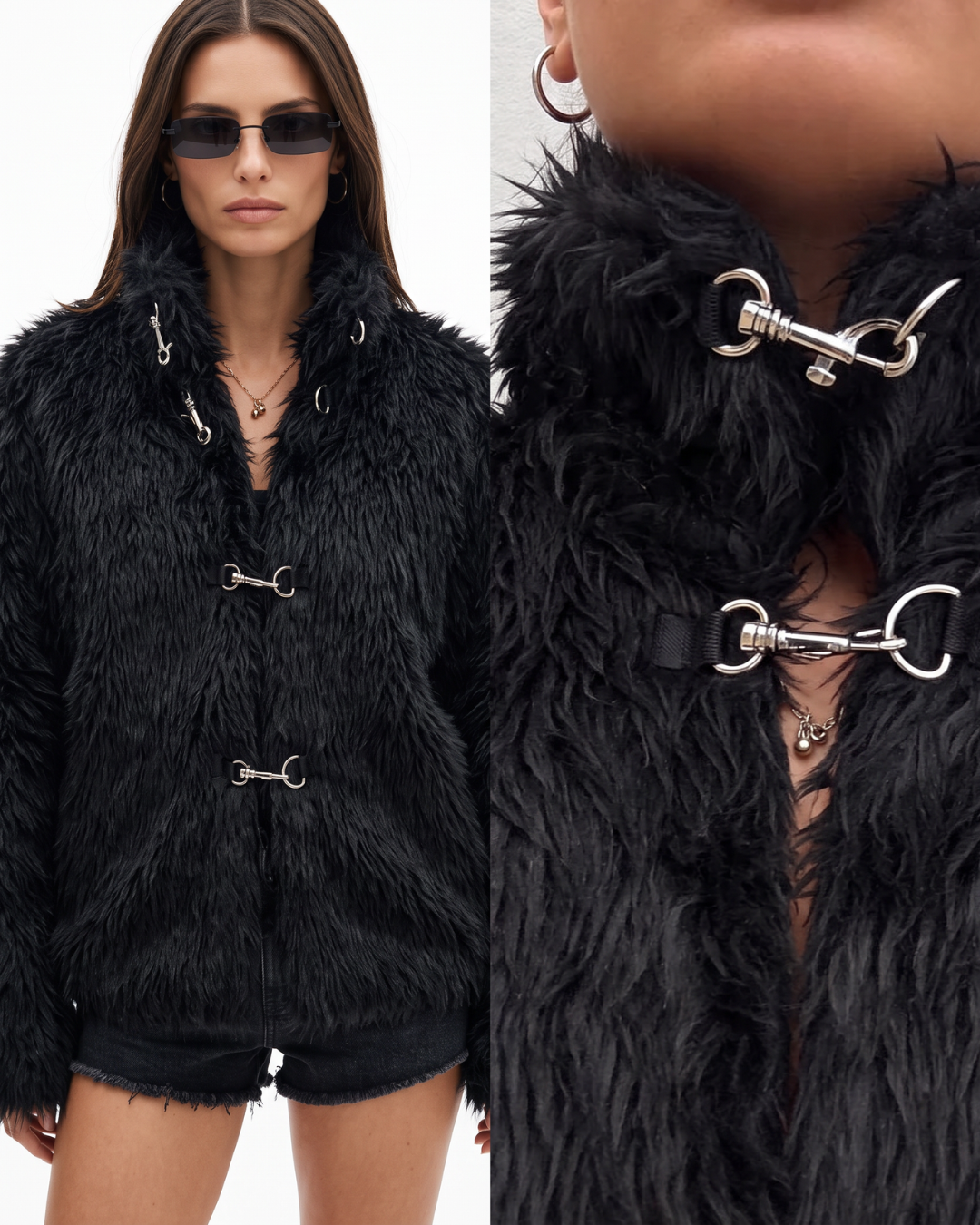 Fur Hook Black