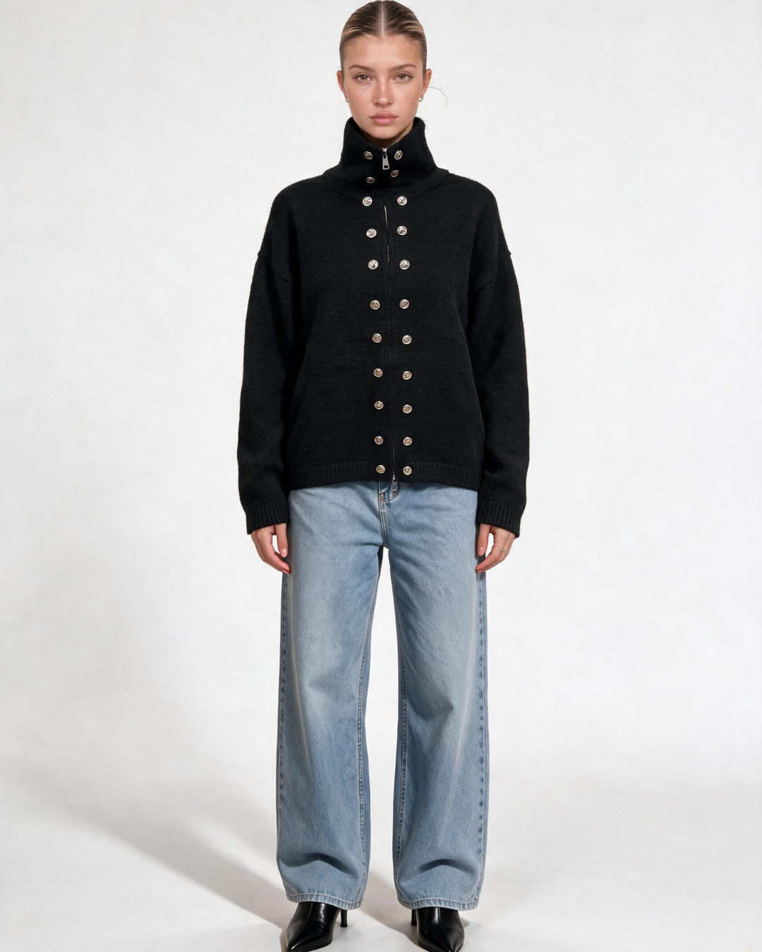 (new) MIDNIGHT OFFICER SWEATER