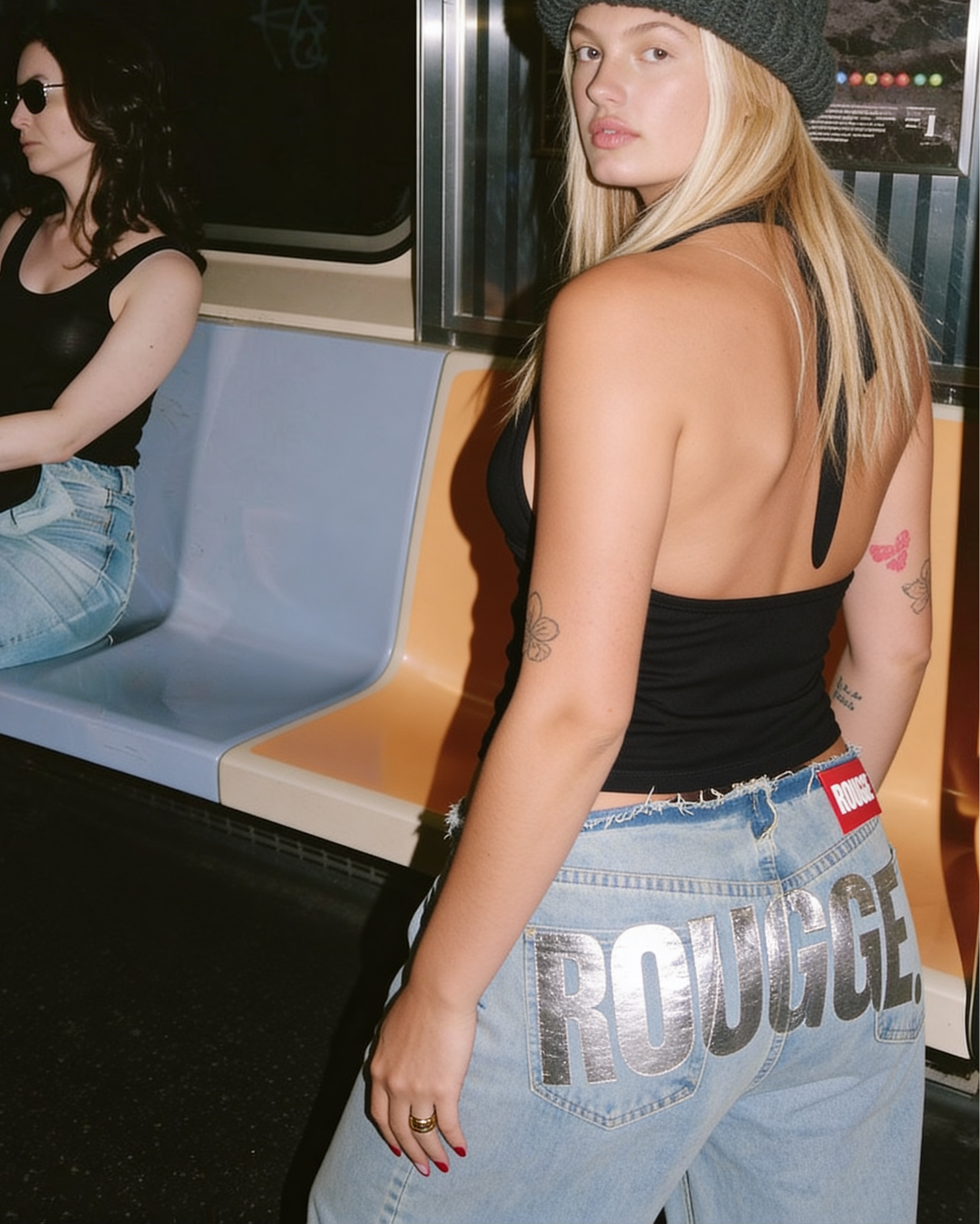 NotPretina Denim Rougge image 1