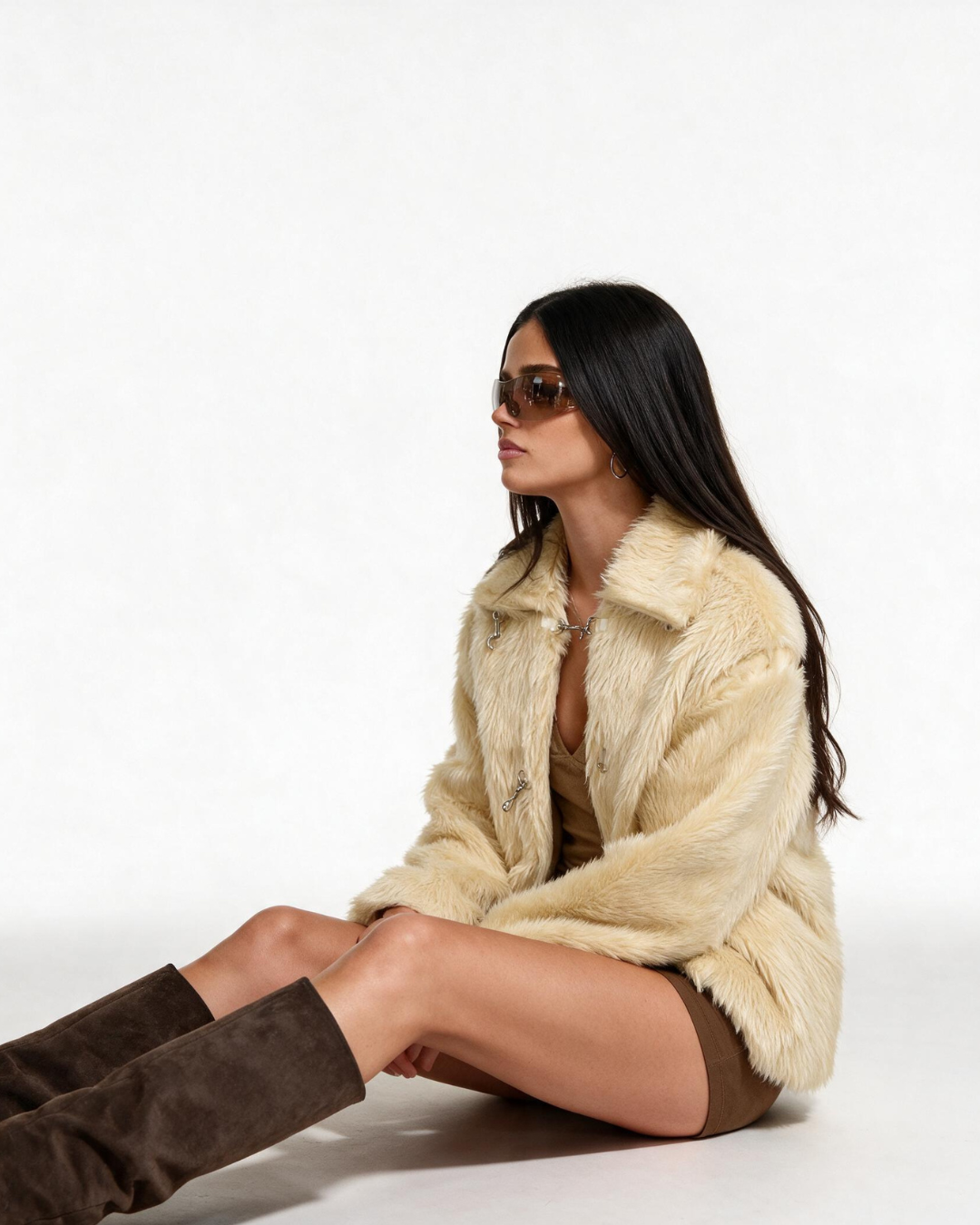 Fur Hook Beige