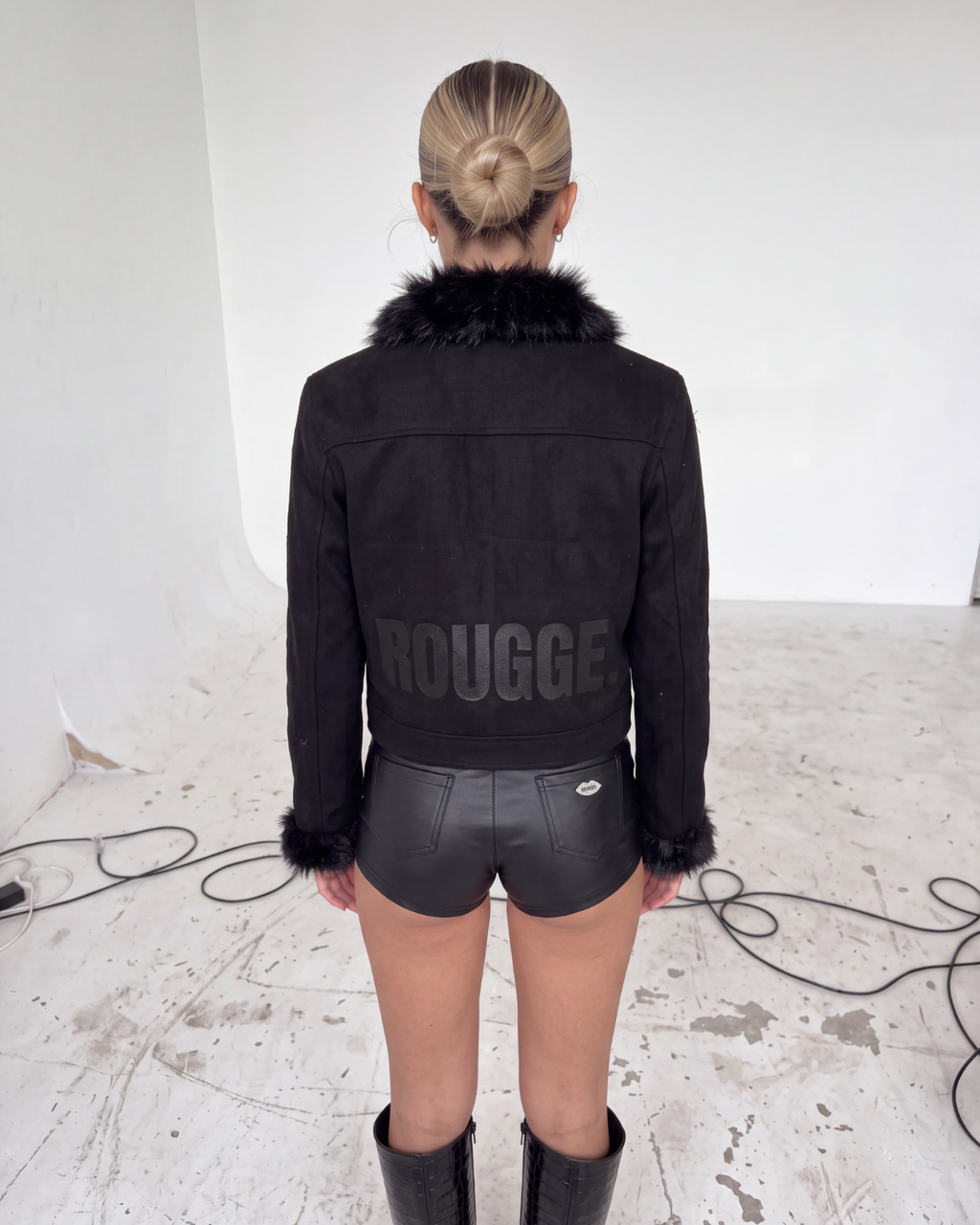 (new) RETRO MUSE JACKET NEGRA