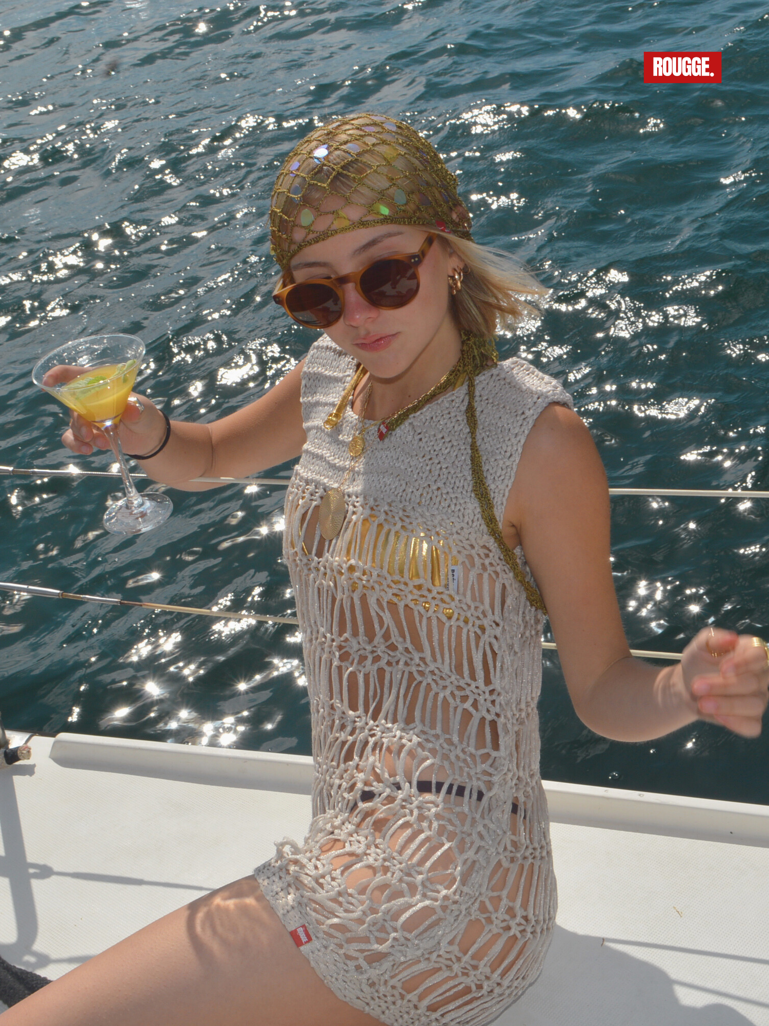 Sunset Crochet Dress image 0