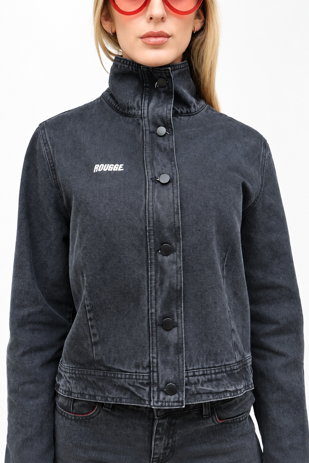 Conjunto Demin Black(Pants+Jacket)