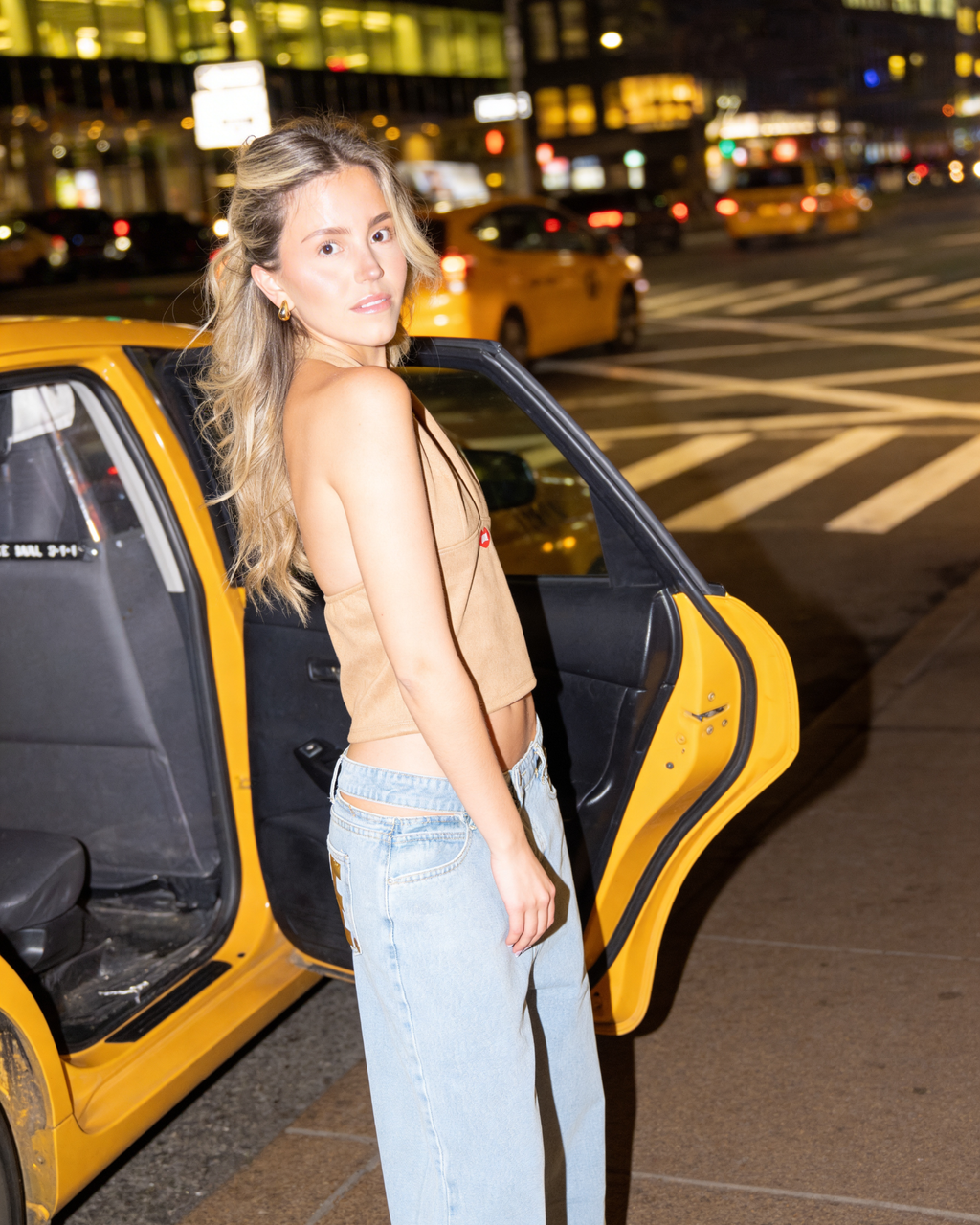 Gold Cut Pants image 1