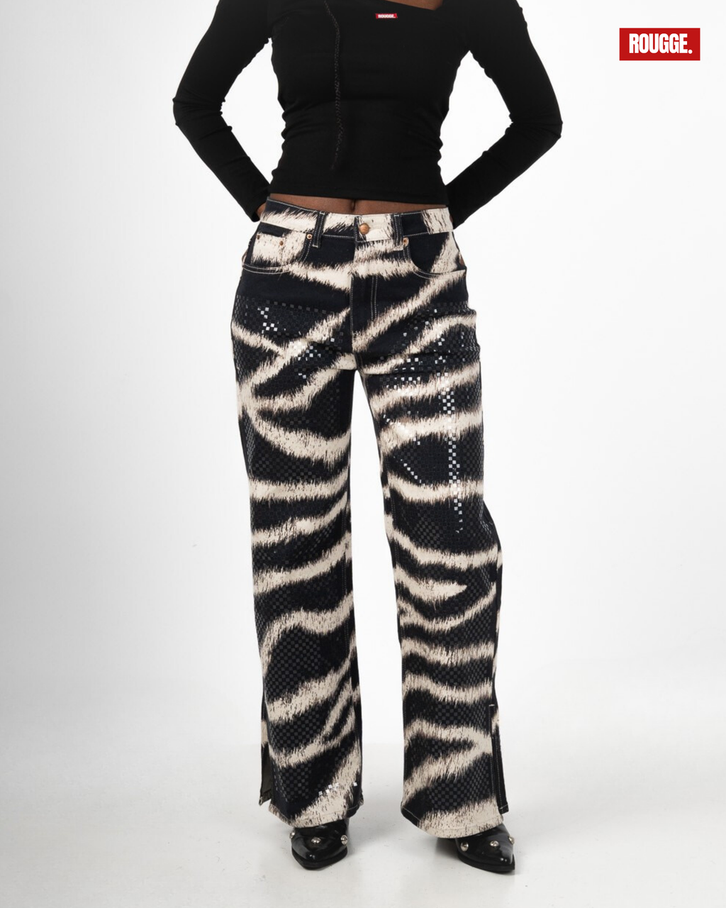 Zebra Glitz Rodeo image 1