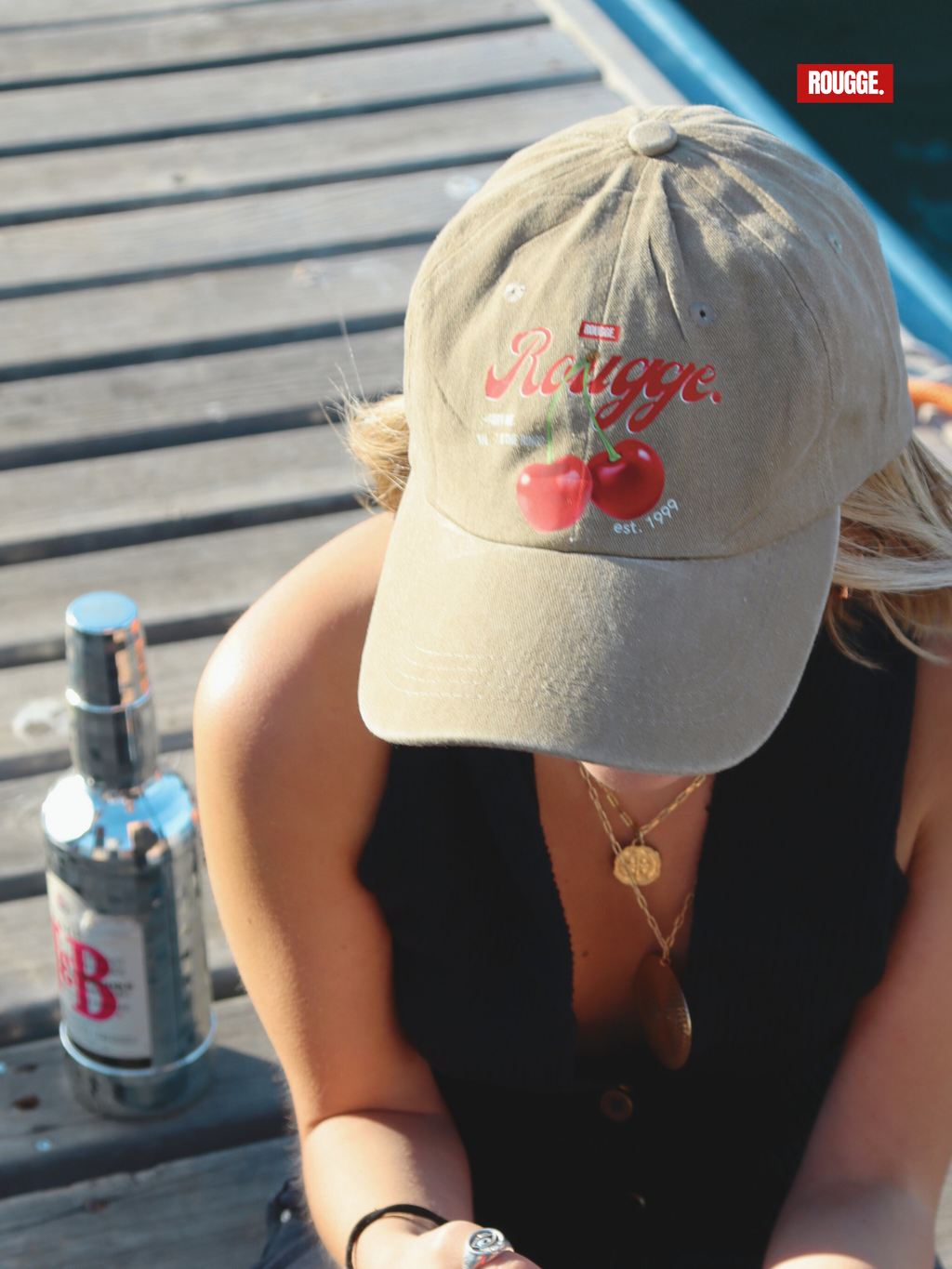 Cherry Sweet Cap Beige image 2