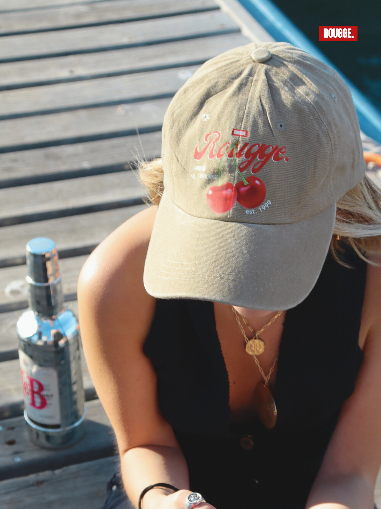 Cherry Sweet Cap Beige image 2