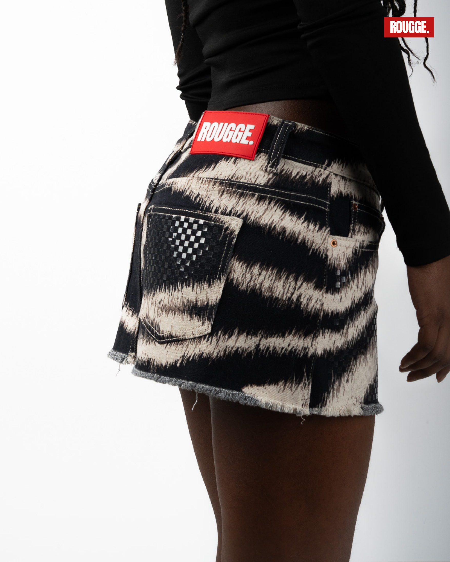 Glitz Zebra Tiny Skirt image 8