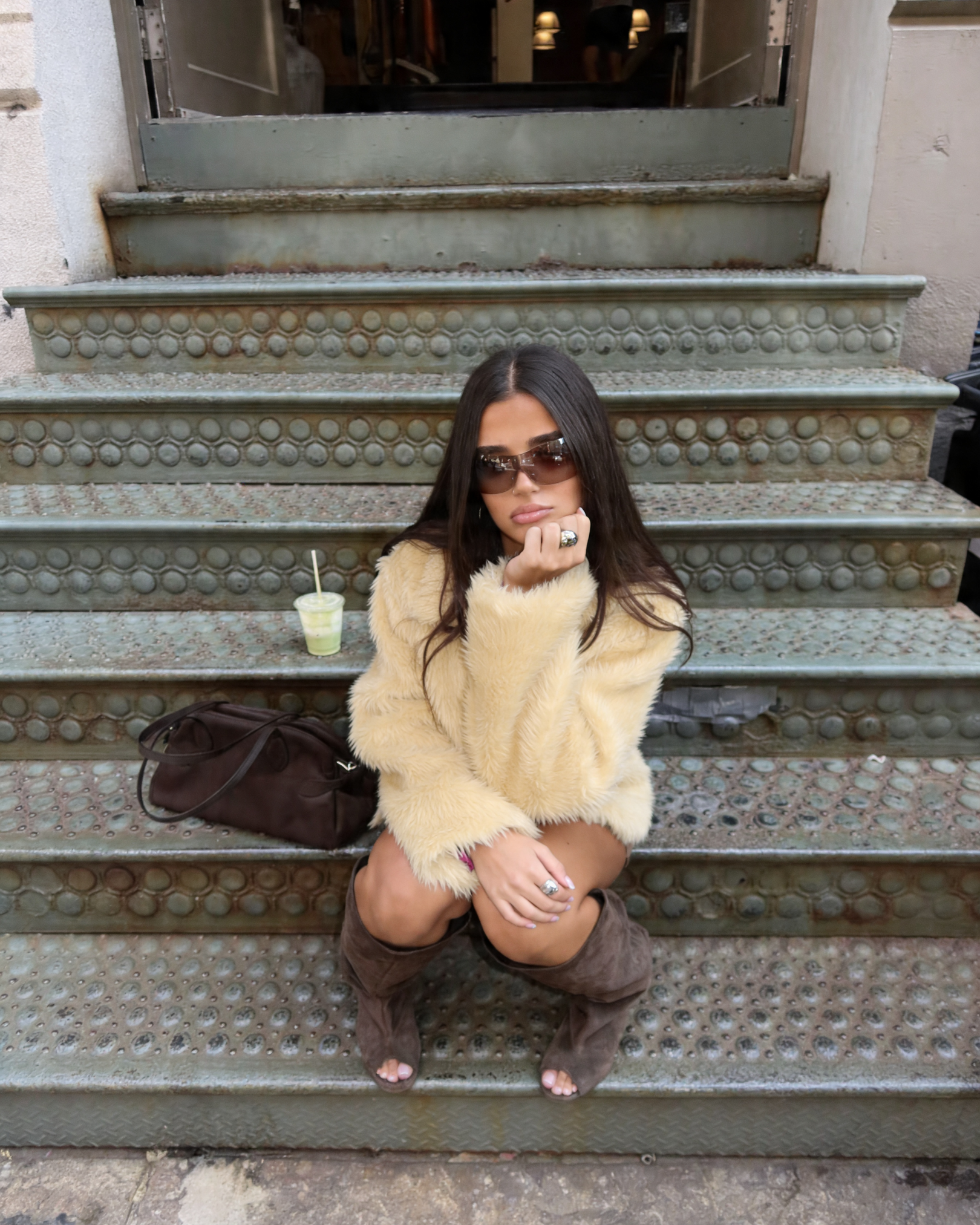 Fur Hook Beige image 8