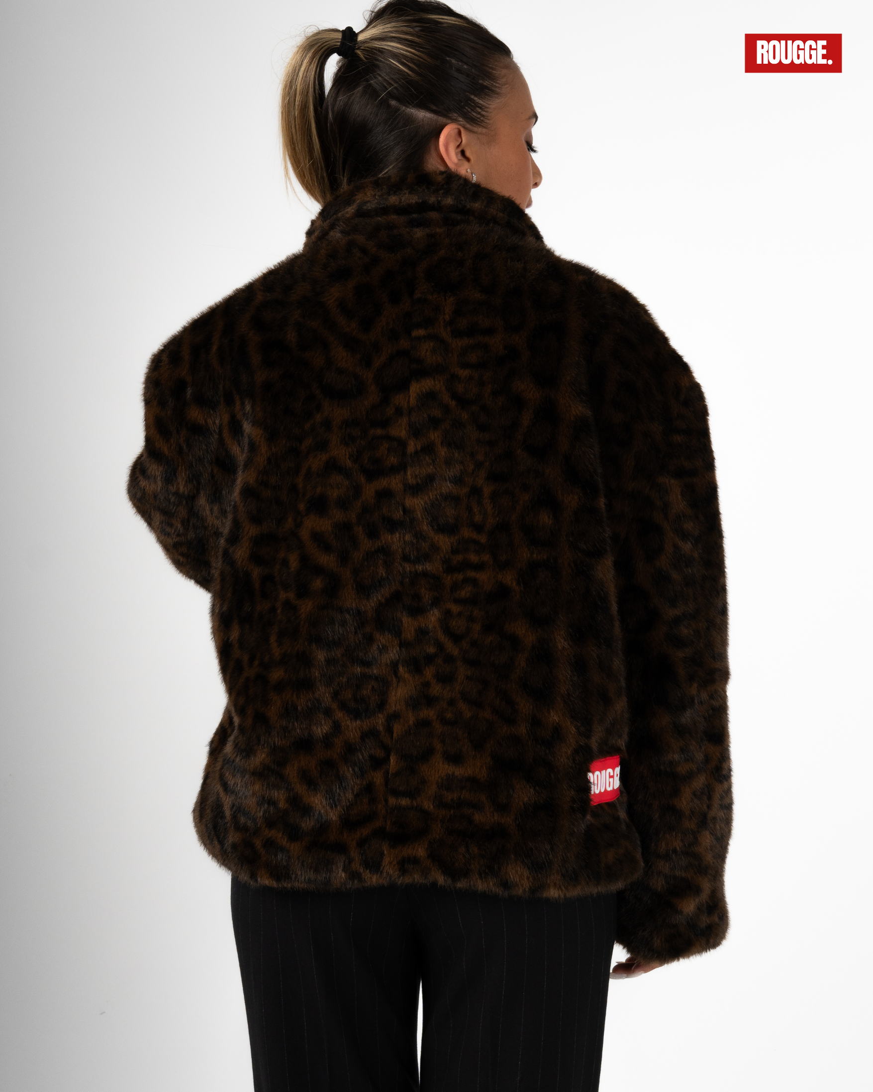 Feral Fur Jacket Brown image 9